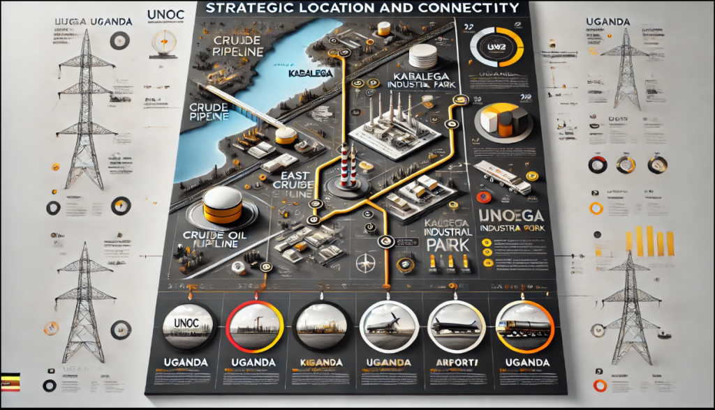 Uganda Refinery Project artist impression