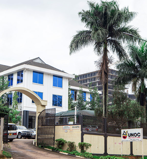 UNOC head office building in Kampala